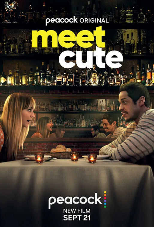 1000 piece jigsaw puzzle for the movie poster: Meet Cute (2022)