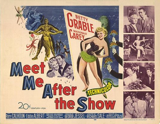 the movie poster: Meet Me After the Show (1951)