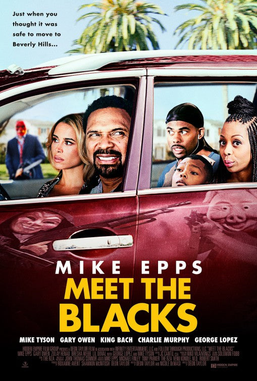 1000 piece jigsaw puzzle for the movie poster: Meet the Blacks (2016)