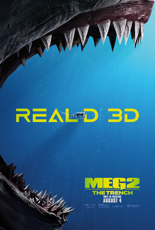 1000 piece jigsaw puzzle for the movie poster: Meg 2: The Trench (2023) ver20