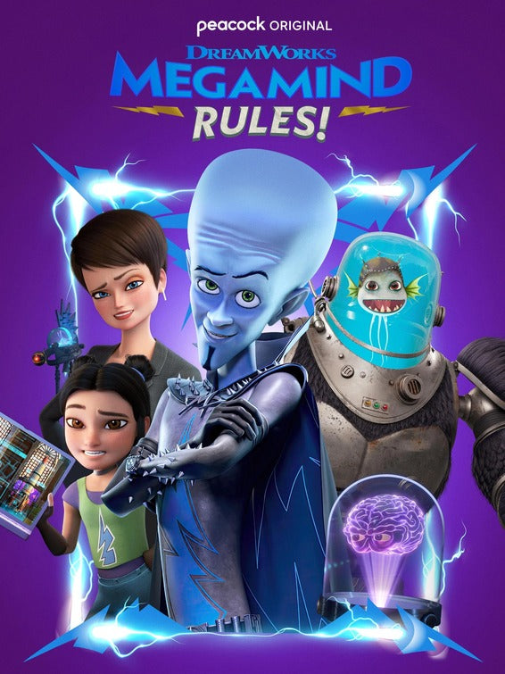 1000 piece jigsaw puzzle for tv poster: Megamind Rules!