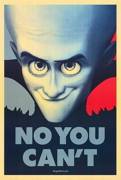 1000 piece jigsaw puzzle for the movie poster: Megamind (2010) ver8