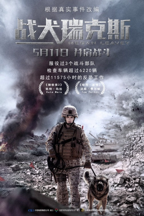 1000 piece jigsaw puzzle for the movie poster: Megan Leavey (2017) ver3