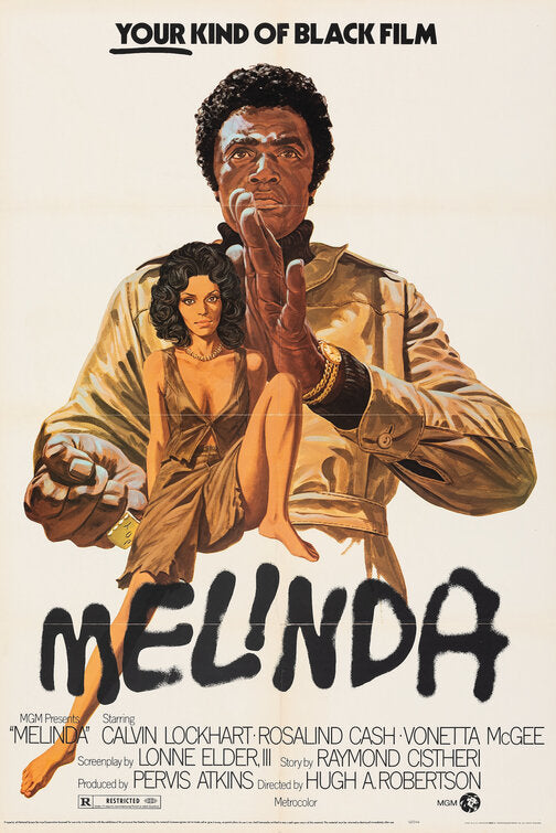 the movie poster: Melinda (1972)