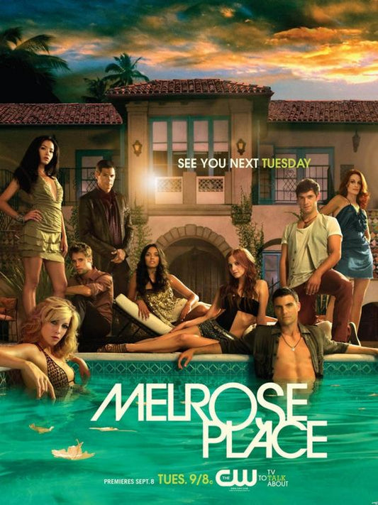 1000 piece jigsaw puzzle for tv poster: Melrose Place, ver5