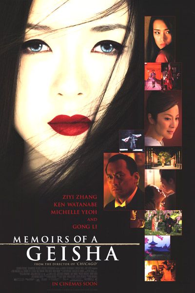 the movie poster: Memoirs of a Geisha (2005) ver3