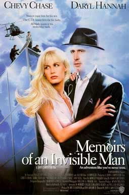the movie poster: Memoirs of an Invisible Man (1992)