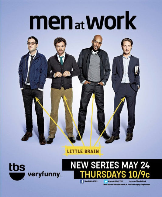 1000 piece jigsaw puzzle for tv poster: Men at Work, ver3