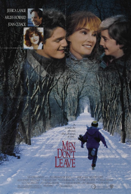 the movie poster: Men Don't Leave (1990)