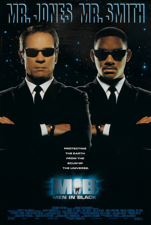the movie poster: Men In Black (1997)