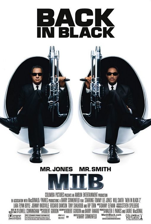 the movie poster: Men in Black II (2002) ver2