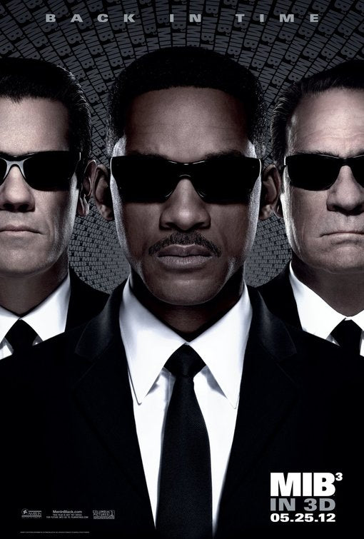 1000 piece jigsaw puzzle for the movie poster: Men in Black III (2012) ver3