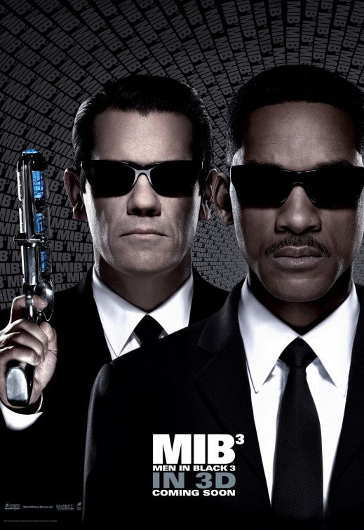 1000 piece jigsaw puzzle for the movie poster: Men in Black III (2012) ver4
