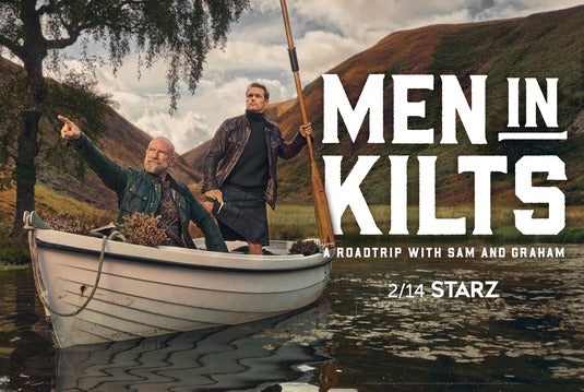 1000 piece jigsaw puzzle for tv poster: Men in Kilts, ver2