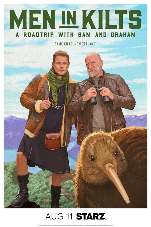 1000 piece jigsaw puzzle for tv poster: Men in Kilts, ver4