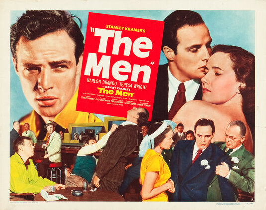 1000 piece jigsaw puzzle for the movie poster: The Men (1950) ver2