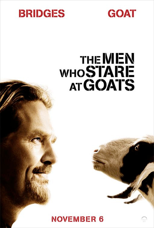 1000 piece jigsaw puzzle for the movie poster: The Men Who Stare at Goats (2009) ver2