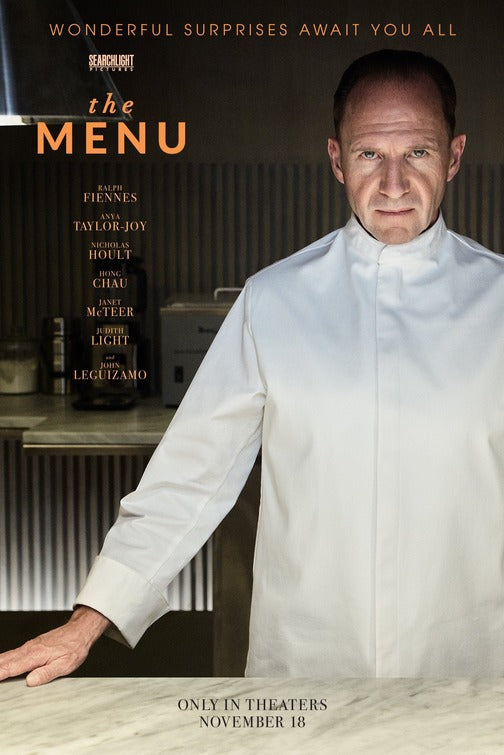 1000 piece jigsaw puzzle for the movie poster: The Menu (2022)