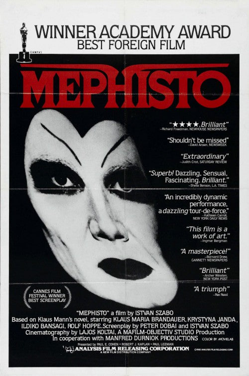 the movie poster: Mephisto (1982)