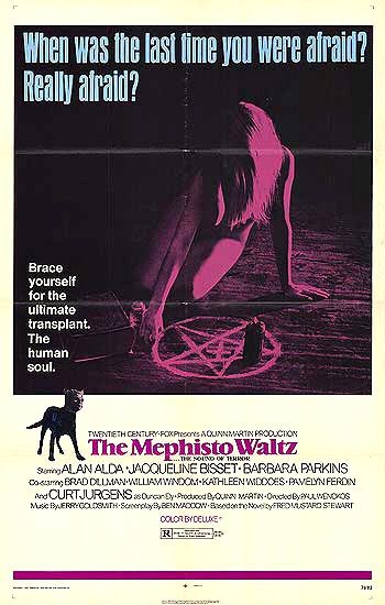 the movie poster: The Mephisto Waltz (1971)