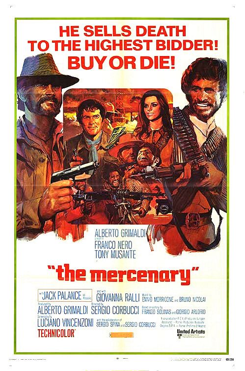 the movie poster: The Mercenary (1970)