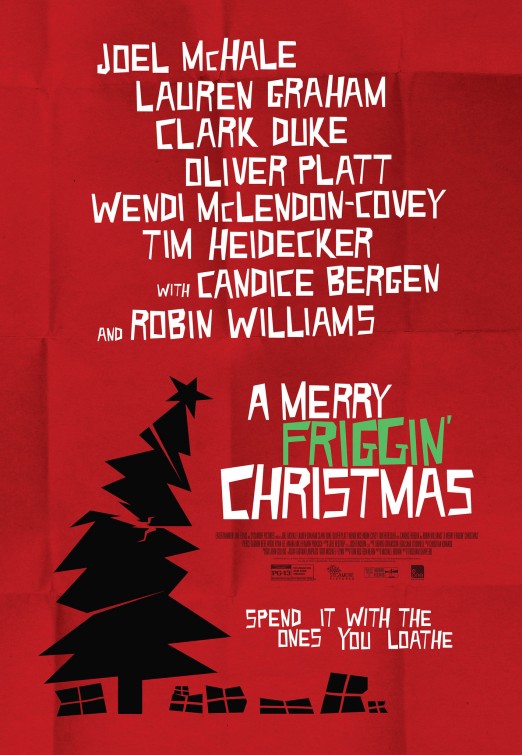 1000 piece jigsaw puzzle for the movie poster: A Merry Friggin' Christmas (2014)