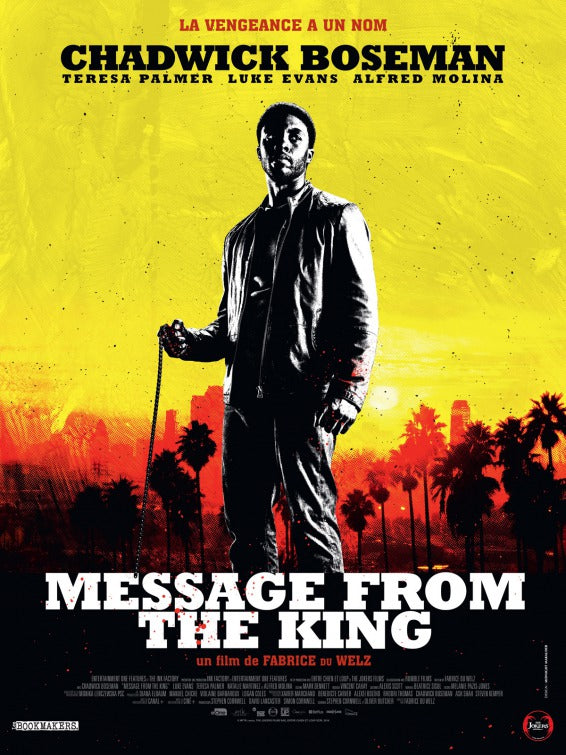 1000 piece jigsaw puzzle for the movie poster: Message from the King (2016)