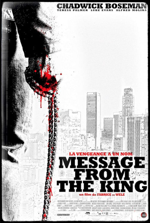 1000 piece jigsaw puzzle for the movie poster: Message from the King (2016) ver2