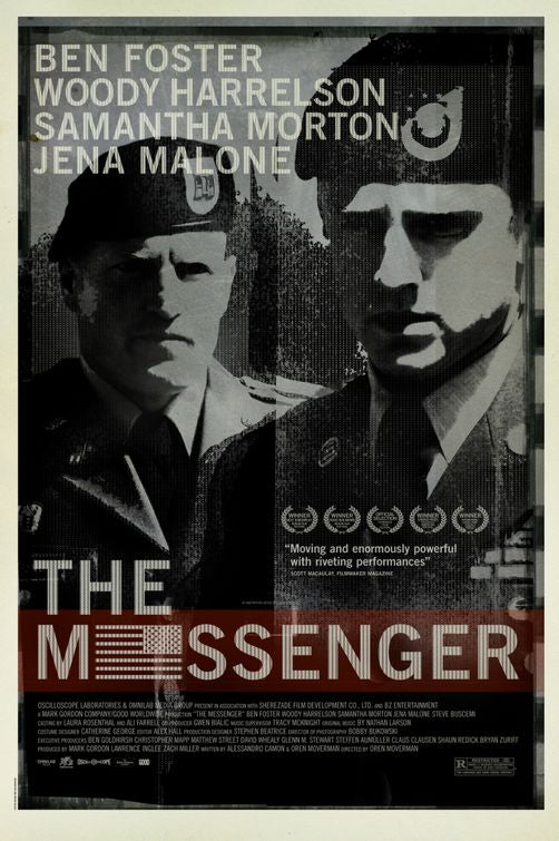 1000 piece jigsaw puzzle for the movie poster: The Messenger (2009)