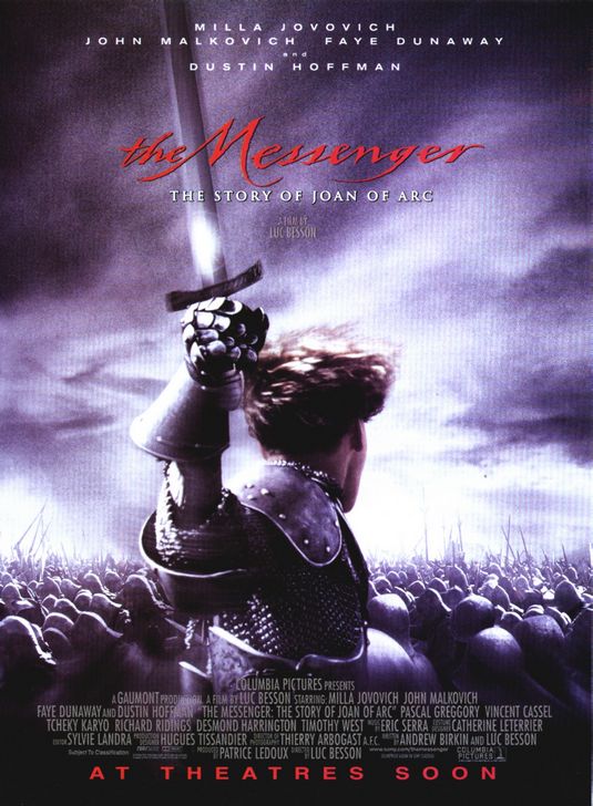 the movie poster: The Messenger: The Story of Joan of Arc (1999)