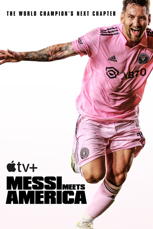 1000 piece jigsaw puzzle for tv poster: Messi Meets America