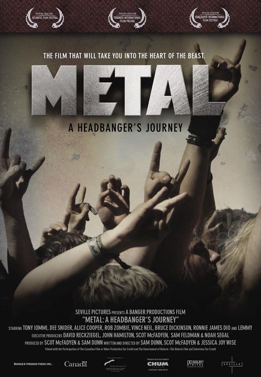 the movie poster: Metal: A Headbanger's Journey (2006)
