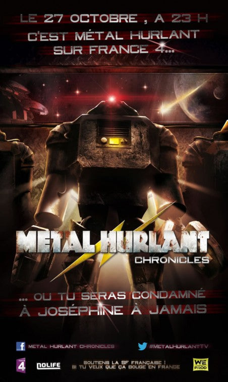 1000 piece jigsaw puzzle for tv poster: Metal Hurlant Chronicles, ver3