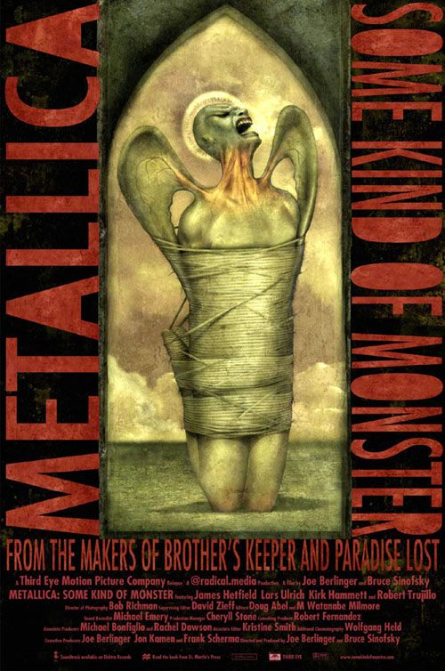 the movie poster: Metallica: Some Kind of Monster (2004)