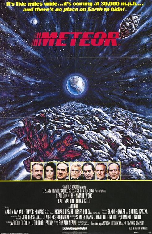 the movie poster: Meteor (1979)