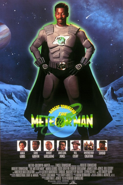 the movie poster: The Meteor Man (1993)