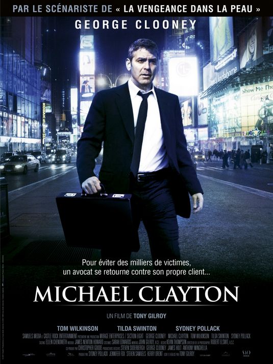 the movie poster: Michael Clayton (2007) ver2