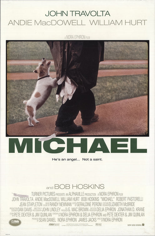 the movie poster: Michael (1996) ver1