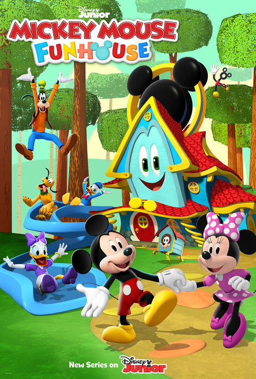 1000 piece jigsaw puzzle for tv poster: Mickey Mouse Funhouse