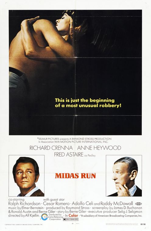 the movie poster: Midas Run (1969)