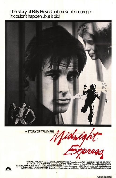 the movie poster: Midnight Express (1978)