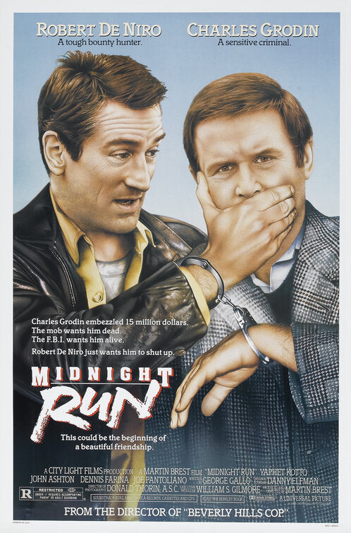 the movie poster: Midnight Run (1988)
