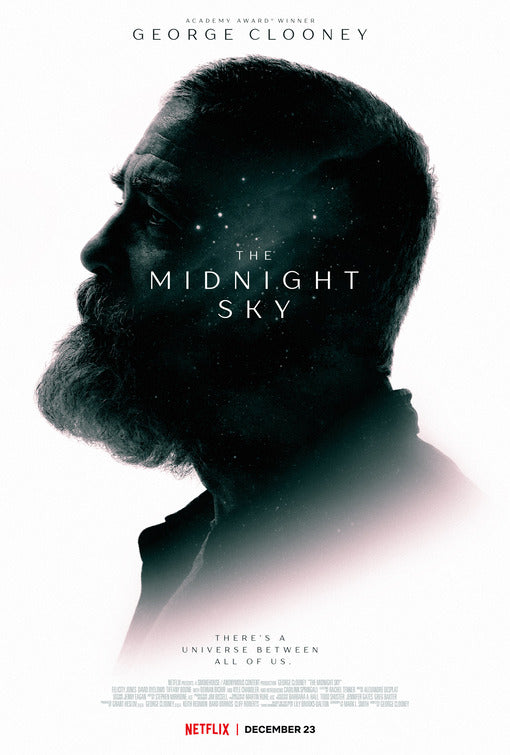 1000 piece jigsaw puzzle for the movie poster: The Midnight Sky (2020)