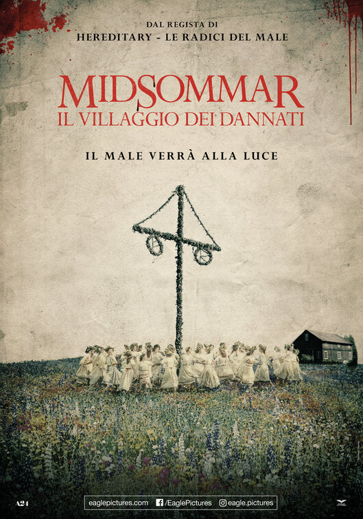 1000 piece jigsaw puzzle for the movie poster: Midsommar (2019) ver3