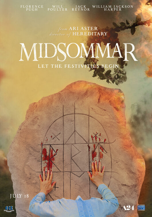 1000 piece jigsaw puzzle for the movie poster: Midsommar (2019) ver4