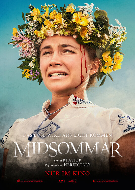 1000 piece jigsaw puzzle for the movie poster: Midsommar (2019) ver5