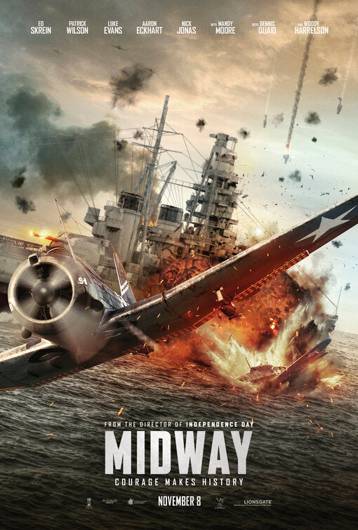 1000 piece jigsaw puzzle for the movie poster: Midway (2019) ver18