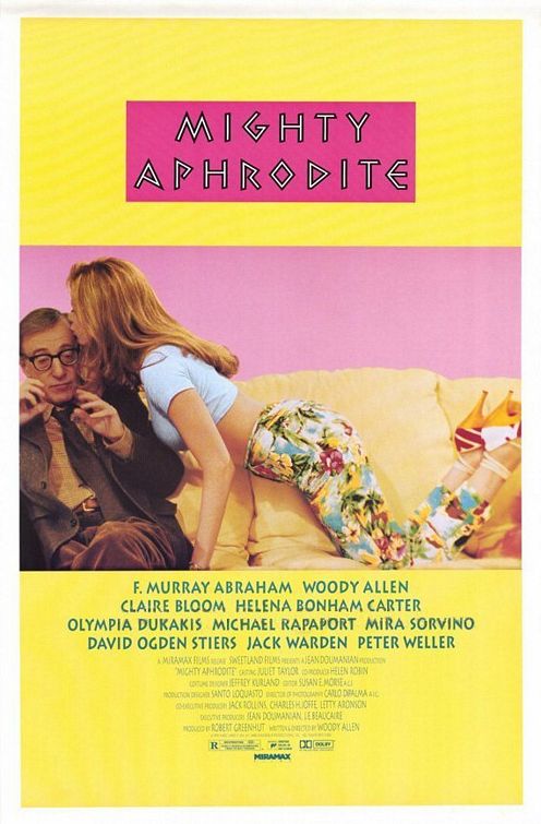 the movie poster: Mighty Aphrodite (1995) ver1