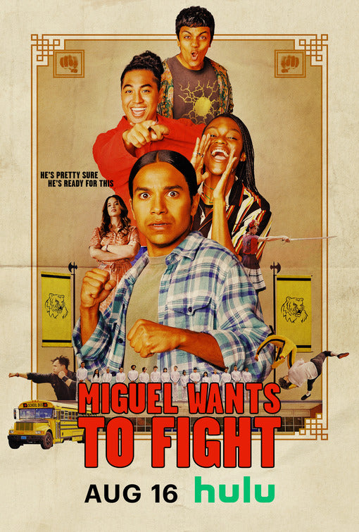 1000 piece jigsaw puzzle for the movie poster: Miguel Wants to Fight (2023)