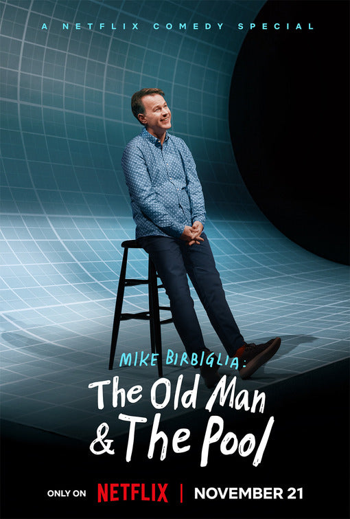 1000 piece jigsaw puzzle for tv poster: Mike Birbiglia: The Old Man and the Pool
